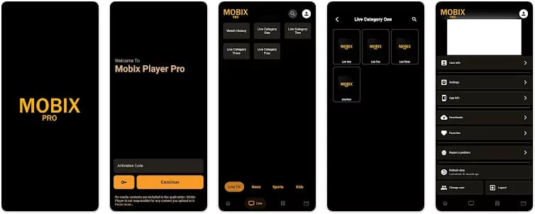 An Overview Mobix Player Pro Mobile APK