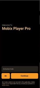 Mobix Player Pro Activation Code Enter